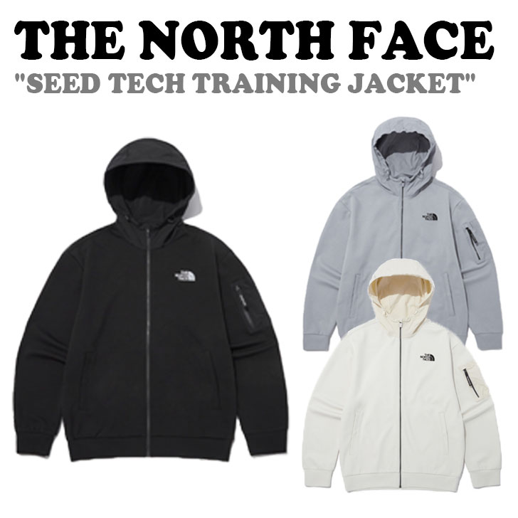 Ρե ڹ 㥱å THE NORTH FACE  SEED TECH TRAINING JACKET ɥƥå ȥ졼˥󥰥㥱å BLACK ֥å LIGHT GRAY 饤 졼 IVORY ܥ꡼ NJ5JP02A/B/C 