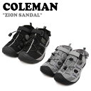 R[} T_ COLEMAN Y ZION SANDAL WI BLACK ubN GRAY O[ 21-ZION V[Y