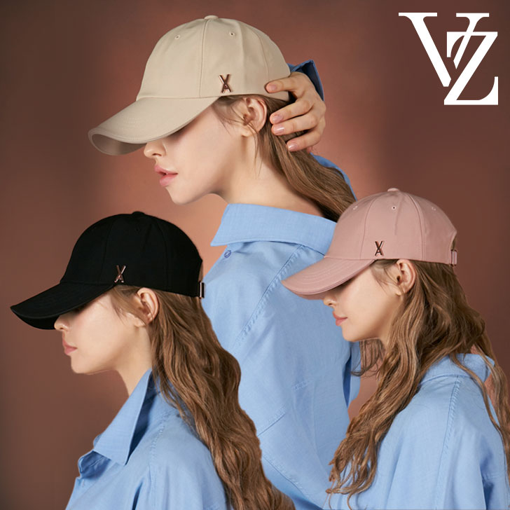 バザール キャップ VARZAR ROSE GOLD STUD OVER FIT BALL CAP ローズゴールド スタッド ロゴ オーバーフィット ボールキャップ BEIGE ベージュ BLACK ブラック PINK ピンク varzar642/3/4 正規販売店 ACC