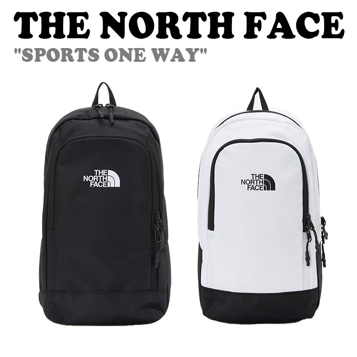 ノースフェイス 韓国 ボディバッグ THE NORTH FACE メンズ レディース SPORTS ONE WAY スポーツ ワンウェイ BLACK ブラック WHITE ホワイト NN2PP06A/C バッグ