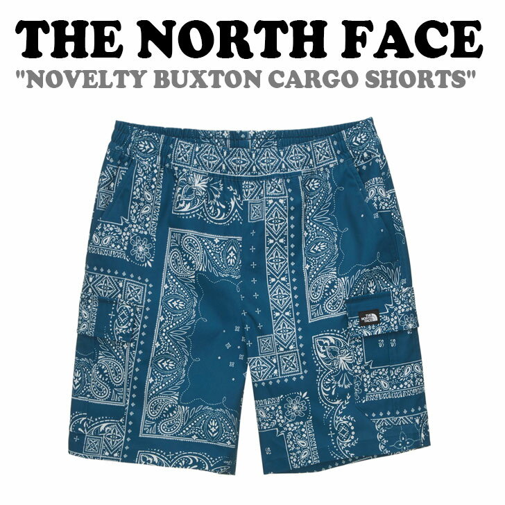 ノースフェイス ハーフパンツTHE NORTH FACE メンズ レディース NOVELTY BUXTON CARGO SHORTS ノベルティ バクストン カーゴ ショーツ PEACOAK BLUE ピーコックブルー NS6NN25A ウェア