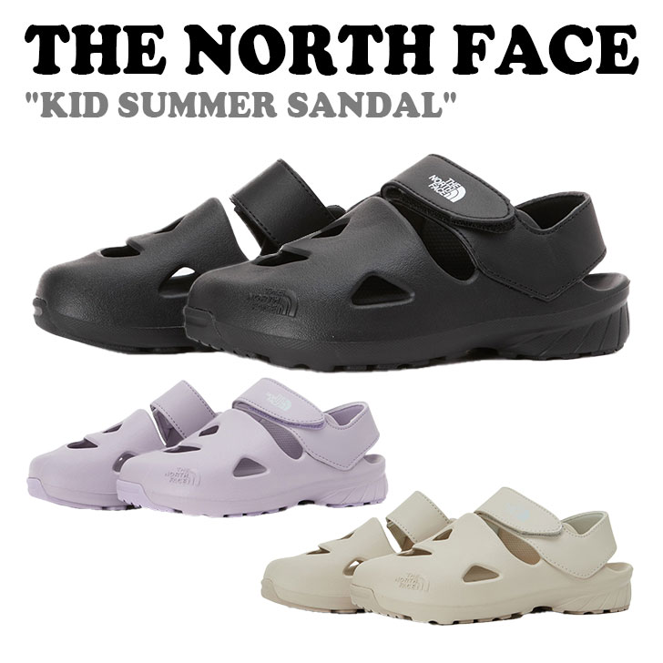 Ρե  ڹ THE NORTH FACE ˤλ λ KID SUMMER SANDAL å ޡ BLACK ֥å BEIGE ١ LAVENDER ٥ NS96P06A/B/C 塼