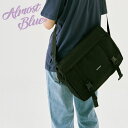 オールモストブルー クロスバッグ ALMOSTBLUE 正規販売店 ORDINARY MESSENGER BAG オーディナリー メッセンジャー バッグ 韓国ブランド BLACK ブラック P0000BEJ バッグ