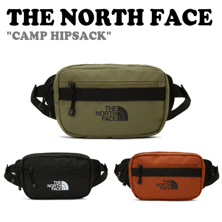 m[XtFCX ؍ NXobO THE NORTH FACE Y fB[X CAMP HIPSACK Lv qbvTbN BLACK ubN OLIVE I[u DARK ORANGE _NIW NN2HP64A/B/C obO