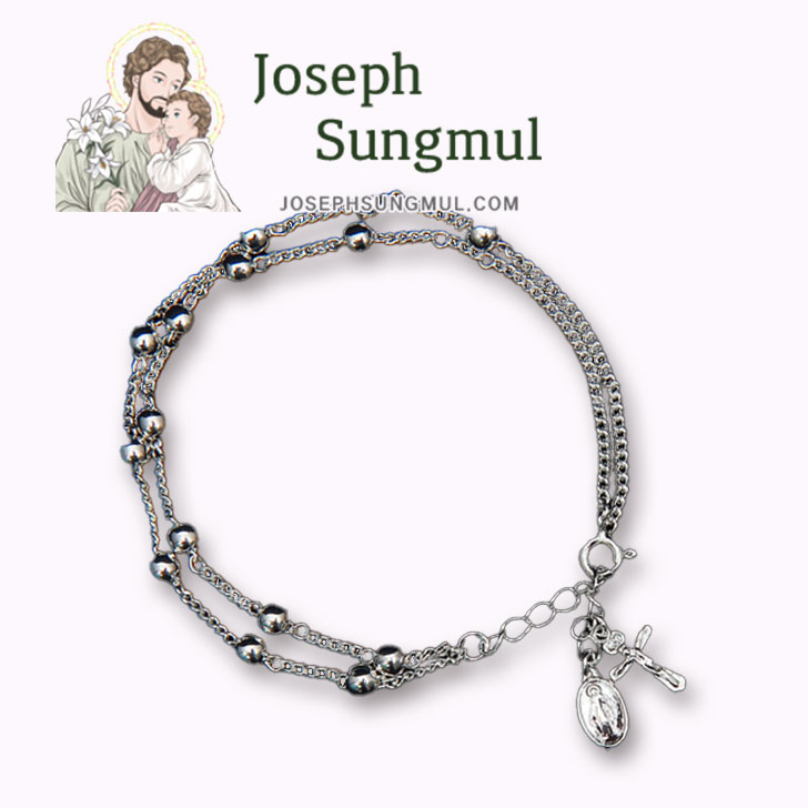 WZt TO uXbg joseph sungmul K̔X Y fB[X Rosary bracelet UIlbNX SILVER Vo[ ؍ANZT[ P0000CNR ACC