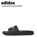 AfB_X T_ adidas Y fB[X ADILETTE SHOWER AfBb^ V[ CORE BLACK RA ubN WONDER WHITE _[ zCg GW8747 V[YyÁzgpi