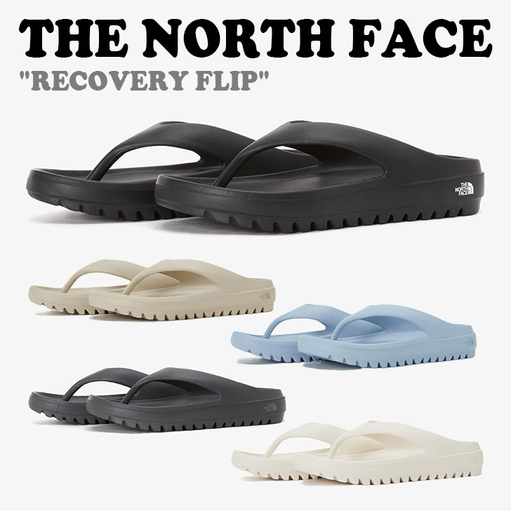 チャコ サンダル レディース ノースフェイス 韓国 サンダル THE NORTH FACE メンズ レディース RECOVERY FLIP リカバリー フリップ IVORY アイボリー BLACK ブラック CHARCOAL チャコール BEIGE ベージュ SKY BLUE スカイ ブルー NS98P02J/K/L/M/N シューズ