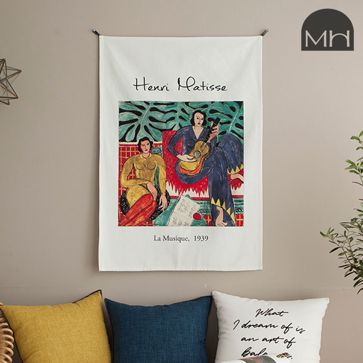 }[nEX ^yXg[ MARY HOUSE K̔X Henri Matisse La Musique Fabric Poster A }eBX ~[WbN t@ubN |X^[ Mary02 ACC