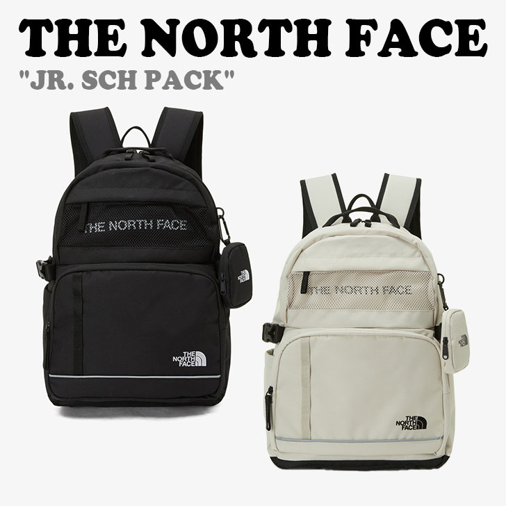 楽天a-Labsノースフェイス 韓国 バックパック THE NORTH FACE 男の子 女の子 JR. SCH PACK ジュニア スクール パック CREAM クリーム BLACK ブラック NM2DP50S/R バッグ