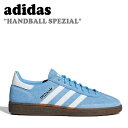 AfB_X Xj[J[ adidas Y fB[X HANDBALL SPEZIAL nh{[ XycBA LIGHT BLUE Cg u[ WHITE zCg BD7632 V[YyÁzgpi