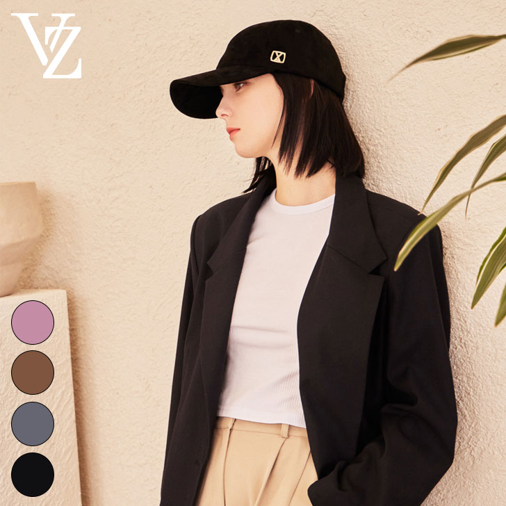 oU[ Lbv VARZAR K̔X VA Square Suede Ball Cap XNGA XG[h {[Lbv PINK sN BROWN uE CHARCOAL `R[ BLACK ubN varzar1158/59/60/61 ACC