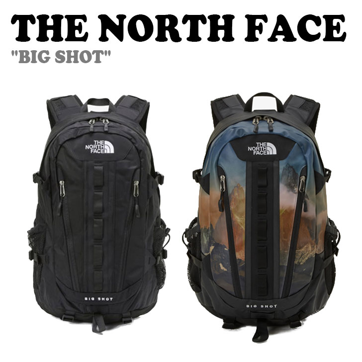 ノースフェイス 韓国 バックパック THE NORTH FACE メンズ レディース BIG SHOT ビッグ ショット BLACK ブラック NOVELTY BLUE STONE ノベルティブルーストーン NM2DP51A/B バッグ