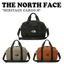 ザ・ノース・フェイス ボストンバッグ メンズ ノースフェイス 韓国 ボストンバッグ THE NORTH FACE メンズ レディース HERITAGE CARGO M ヘリテージ カーゴバッグ Mサイズ BLACK ブラック DARK BEIGE ダークベージュ DARK ORANGE ダークオレンジ NN2FP50A/B/C バッグ