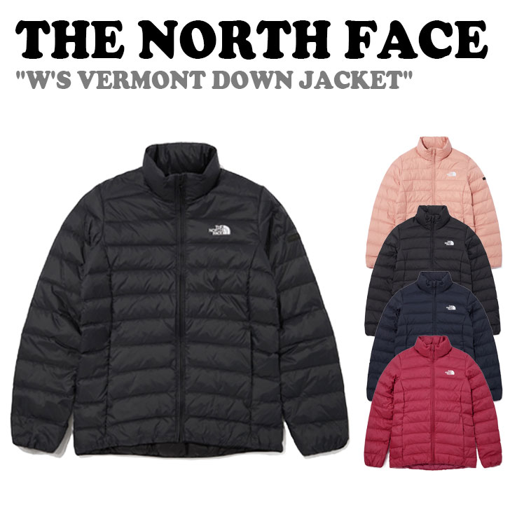 ノースフェイスダウン THE NORTH FACE レディース W 039 S VERMONT DOWN JACKET バーモント ダウンジャケット BLACK ブラック PALE PINK ペールピンク CHARCOAL チャコール NAVY ネイビー MAGENTA マゼンタ アウター NJ1DN94A/B/C/D/E ウェア