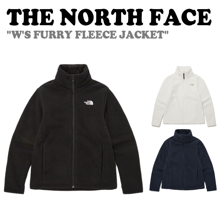 ザ・ノース・フェイス ボアジャケット レディース ノースフェイス 韓国 ジャケット THE NORTH FACE レディース W'S FURRY FLEECE JACKET パリ フリースジャケット BLACK ブラック IVORY アイボリー MIDNIGHT NAVY ミッドナイトネイビー NJ4FP81A/B/C ウェア