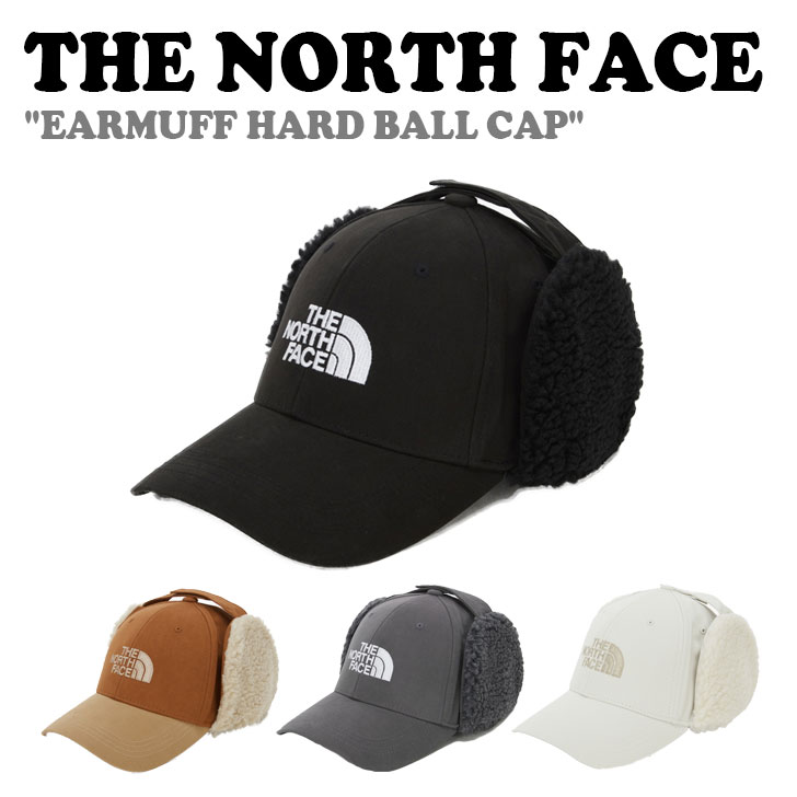 楽天a-Labs【即納/国内発送】ノースフェイス キャップ THE NORTH FACE メンズ レディース EARMUFF HARD BALL CAP イヤーマフ ハード ボールキャップ BLACK ブラック CAMEL キャメル CHARCOAL チャコール CREAM クリーム NE3CP53J/K/L/M ACC