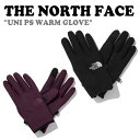 グローブス　手袋（メンズ） ノースフェイス 手袋 THE NORTH FACE メンズ レディース UNI PS WARM GLOVE ユニ パワー ストレッチ ウォーム グローブ BLACK ブラック VIOLET バイオレット てぶくろ 手ぶくろ カジュアル NJ3GN54A/B ACC