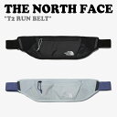 m[XtFCX EGXg|[` THE NORTH FACE Y fB[X T2 RUN BELT  xg BLACK ubN GRAYISH BLUE OCbV u[ NN2PP70A/B obO