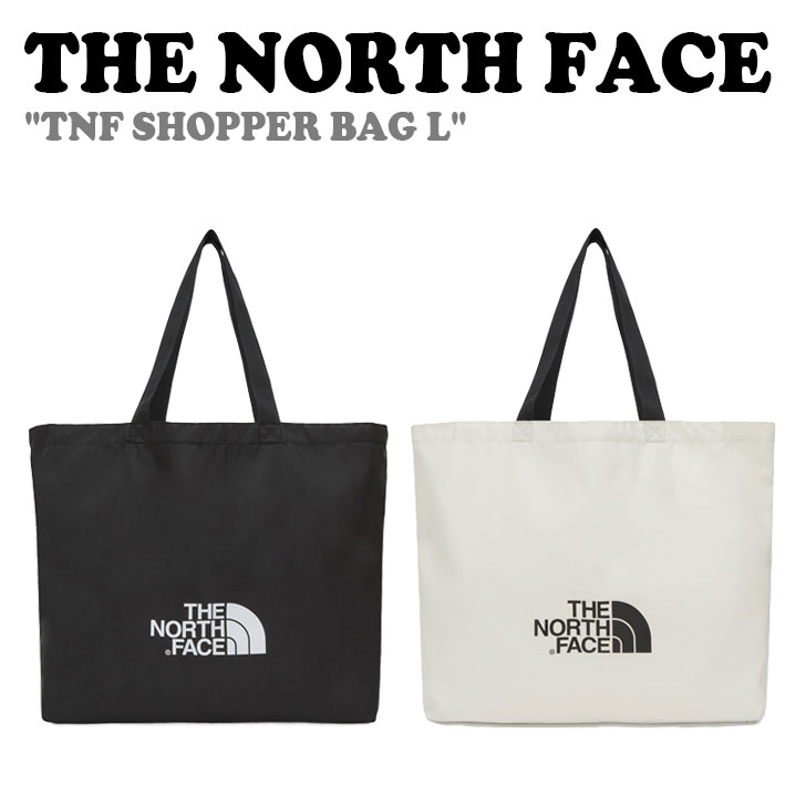 Ρե ȡȥХå THE NORTH FACE  ǥ TNF SHOPPER BAG L åѡХå 顼 BLACK ֥å CREAM ꡼ Хå NN2PP81A/B Хå