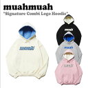 y[J[L/zzAA p[J[ muahmuah [A[A fB[X Signature Combi Logo Hoodie VOl`[ Rr S t[fB[ BLACK ubN GRAY O[ CREAM N[ PINK sN MUT20017 EFA