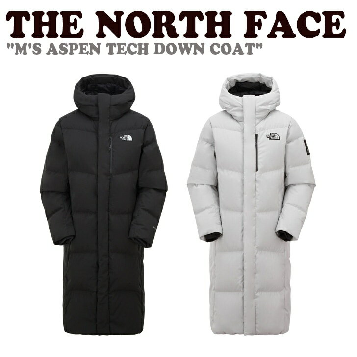 ノースフェイス ダウンジャケット THE NORTH FACE メンズ レディース M'S ASPEN TECH DOWN アスペン テック ダウン BLACK ブラック LIGHT GRAY ライト グレー NC2DP65A/B ウェア