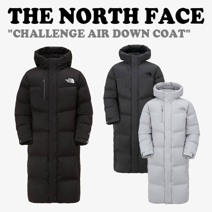 ノースフェイス ダウンジャケット THE NORTH FACE メンズ レディース CHALLENGE AIR DOWN COAT チャレンジ エアー ダウン コート BLACK ブラック DARK SHADOW ダーク シャドー WARM GRAY ウォーム グレー NC2DP72A/B/C ウェア