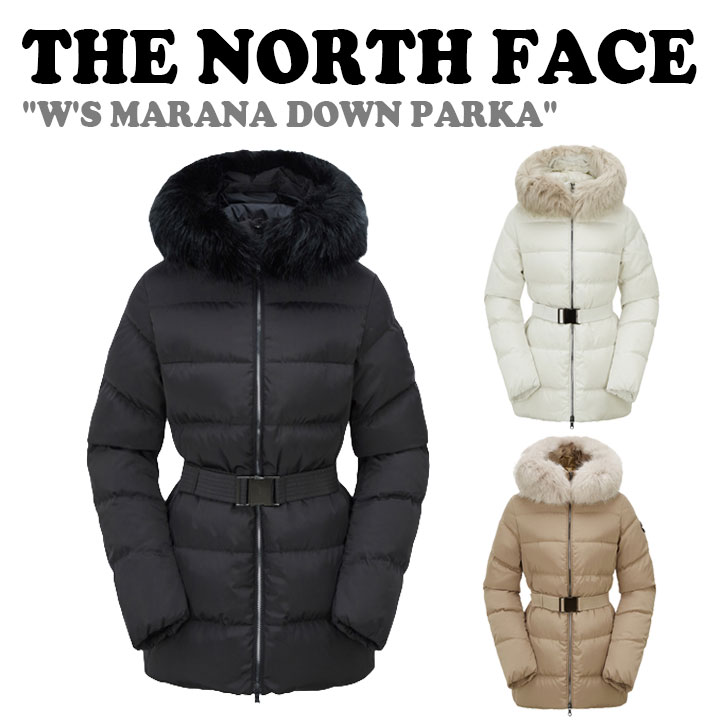 ノースフェイス ダウン THE NORTH FACE レディース W'S MARANA DOWN PARKA ウーマン マーラーナ ダウンパーカー DARK GRAY ダークグレー IVORY アイボリー WALNUT ウォルナット NJ1DP91A/B/C ウェア