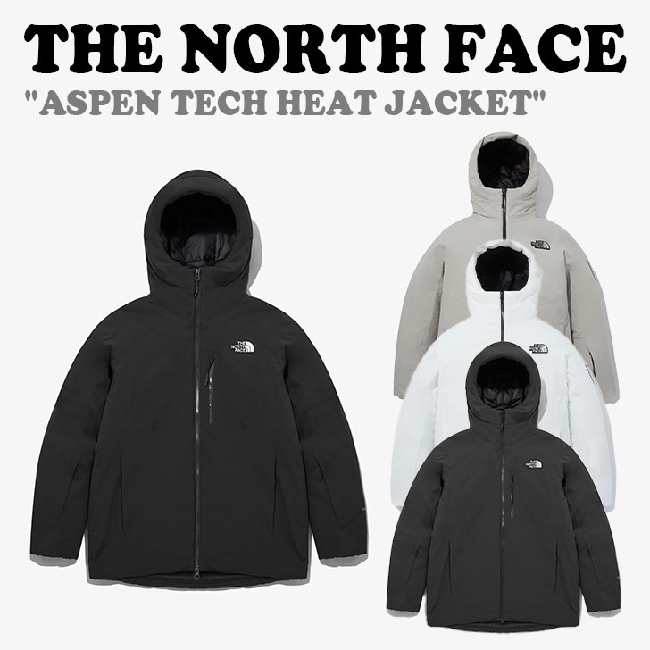 ノースフェイス ダウンジャケット THE NORTH FACE メンズ レディース ASPEN TECH HEAT JACKET アスペン テック ヒート ジャケット BLACK ブラック DARK GRAY ダーク グレー LIGHT BEIGE ライト ベージュ OFF WHITE オフ ホワイト NJ3NP63A/B/C/D ウェア