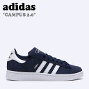 AfB_X Xj[J[ adidas Y fB[X CAMPUS 2.0 LpX2.0 NAVY lCr[ WHITE zCg ID9839 FLADDA2U08 V[YyÁzgpi