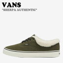 バンズ スニーカー VANS メンズ レディース SHERPA AUTHENTIC シェルパ オーセンティック SHERPA GRAPE LEAF シェルパグレープリーフ VN000CP4KCZ シューズ 未使用品