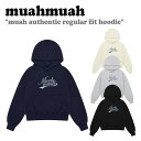 AA p[J[ muahmuah [A[A fB[X Muah Authentic Regular Fit Hoodie I[ZeBbN M[ tBbg t[fB[ GRAY O[ BLACK ubN CREAM N[ NAVY lCr[ MUT24106 EFA