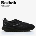 リーボック スニーカー REEBOK メンズ レディース LX2200 エルエックス TRIPLE BLACK トリプル ブラック GY1532 RESO3EJEUG3 シューズ