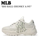 GGr[ Xj[J[ MLB Y fB[X BIG BALL CHUNKY A NY rbO {[ `L[ A NewYork Yankees IVORY AC{[ 3ASHC104N-50IVS V[Y