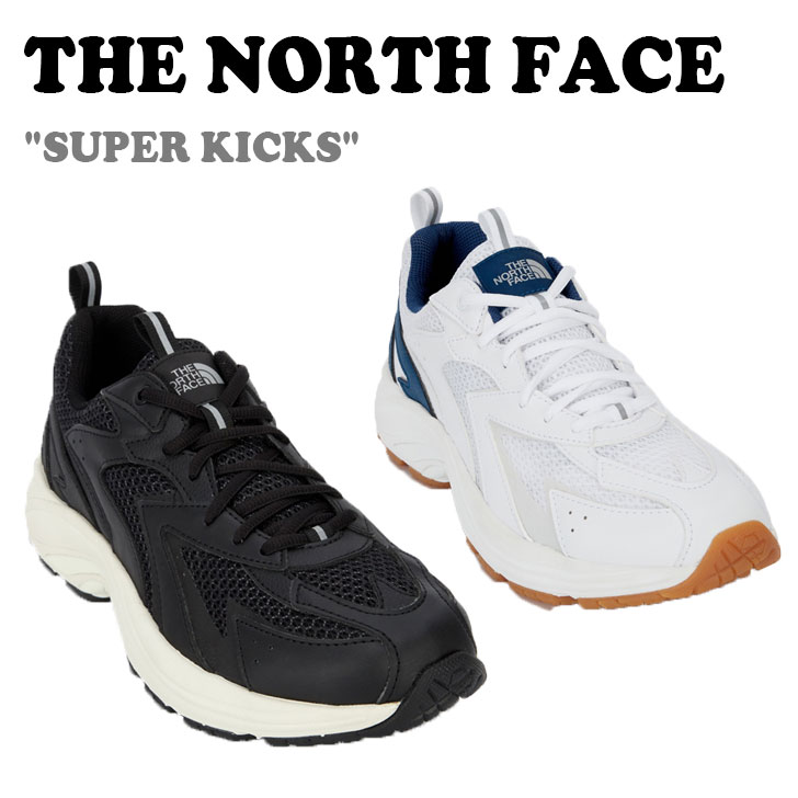 ノースフェイス スニーカー THE NORTH FACE SUPER KICKS スーパー キックス BLACK NAVY NS93Q14J/K シューズ