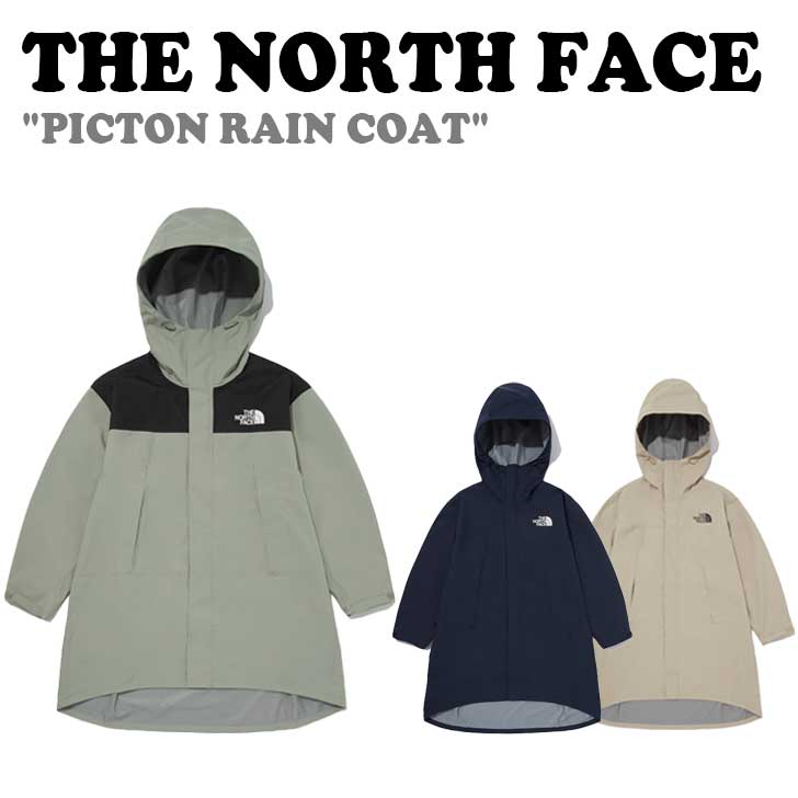 ノースフェイス レインコート THE NORTH FACE メンズ レディース PICTON RAIN COAT ピックトン レインコート NAVY ネイビー SLATE KHAKI スレートカーキ LIGHT BEIGE ライトベージュ NC2HQ00A/…