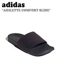 AfB_X T_ adidas Y fB[X ADILETTE COMFORT SLIDE AfBb^ RtH[g XCh AURORA BLACK I[ubN CORE BLACK RAubN IF0891 V[YyÁzgpi