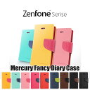 Zenfone 3 Deluxe Zenfone 3 Zenfone 2 Laser Zenfone 2 Zenfone Selfie ケース カバー mercury FANCY DIARY 手帳型 ケース カバー for ZS570KL ZE520KL ZE552KL ZE500KL ZE551ML ZD551KL