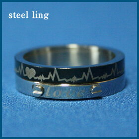 スタンダードリング S.STEEL RING【ステンレス リング】ハート love