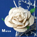 装飾造花・バラ造花(1本)Mサイズ・白アジアン雑貨販売