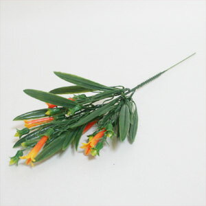 Outlet◆販売中アジアン雑貨ミニ造花花の長いタイプ造花オレンジ【造花】アジアン雑貨販売BCDSHOP