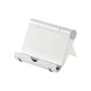 \エントリーで全品ポイント5倍!マラソン期間限定!/ サンワサプライ iPadスタンド ホワイト PDA-STN7W【送料無料】 メール便対応商品