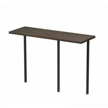 サンワサプライ eデスク サブテーブルW850mm用 濃い木目 EST-85M【送料無料】