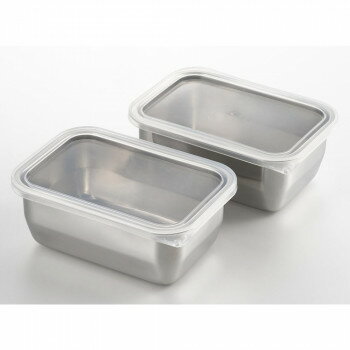 郷技 ステンレス保存容器2個組 YJ2612【送料無料】