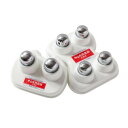 \今だけエントリーで全品ポイント5倍!/ 中山式 快癒器(かいゆき) 2球・4球セット 白【送料無料】(4)