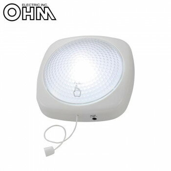 OHM LED大型プッシュライト 白色LED BO-LB20A5【送料無料】