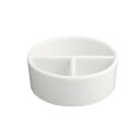 \今だけエントリーで全品ポイント5倍!/ 墨運堂 陶器 丸筆洗 3穴 12.0cm 26506【送料無料】