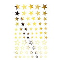 \今だけエントリーで全品ポイント10倍!/ TSUMEKIRA(ツメキラ) ネイルシール es メタリックスターゴールド ジェル専用 ES-MST-102【送料無料】 メール便対応商品
