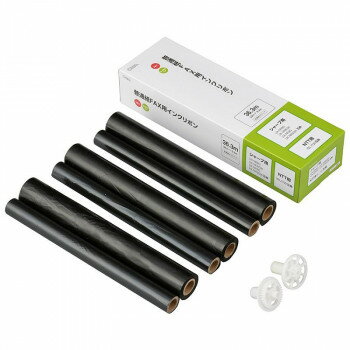 【エントリーで★全品ポイント5倍★】 OHM 普通紙FAXインクリボン S-SH2タイプ 3本入 36.3m OAI-FHD36T【..