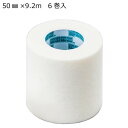 \今だけエントリーで全品ポイント10倍!/ 竹虎 トーユー サージカルテープ No.50 50mm×9.2m 6巻入 060083【送料無料】