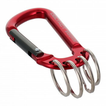 「送り先が、北海道・沖縄・離島 他、特殊地域の場合、ショップにて注文確認後に別途追加送料をご案内させていただく場合がございます。」「お客様都合でのキャンセルの場合、出荷前後にかかわらずキャンセル料などの手数料が発生いたしますので予めご了承ください。」「メーカーより取り寄せ商品のため、在庫状況によっては欠品・廃盤の可能性があります。あらかじめご了承ください。」保持した物が絡まず使い勝手抜群!サイズH103×W41×D24mm個装サイズ：14.7×9.3×3.1cm重量30g個装重量：34g素材・材質アルミ合金仕様リング数:4連生産国中国・広告文責（株式会社T3コーポレーション・072-963-7660）fk094igrjs